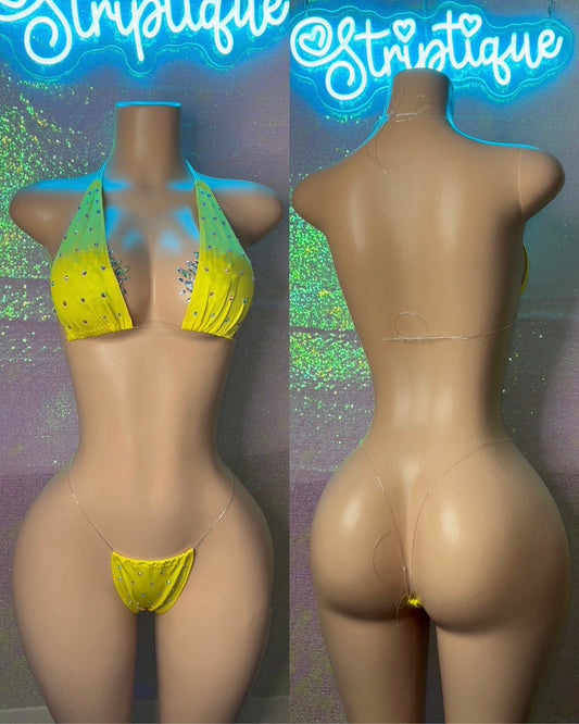 Yellow Crystal Bikini (S-L)