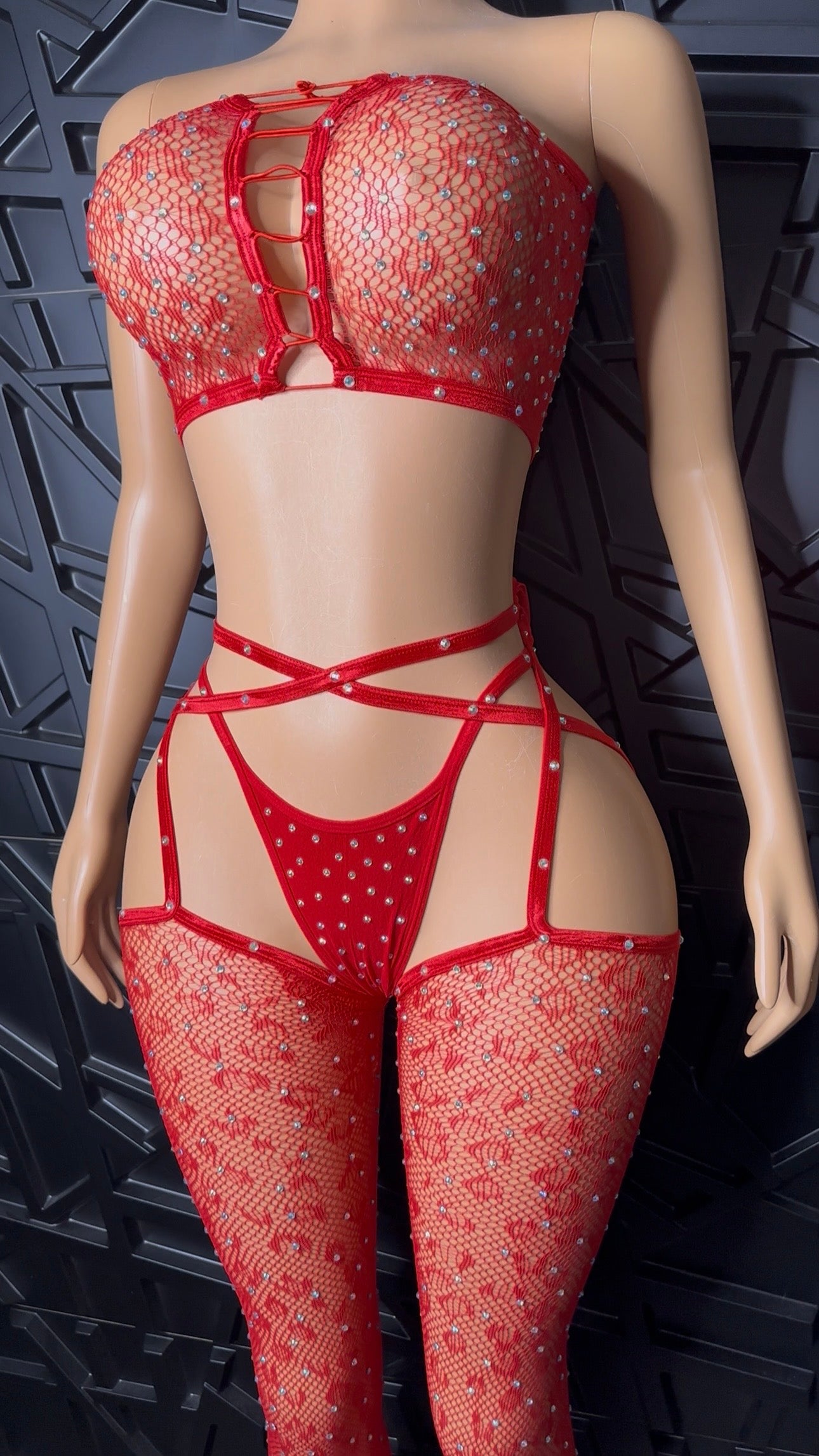 Red Xotica Set (Small-XLarge)