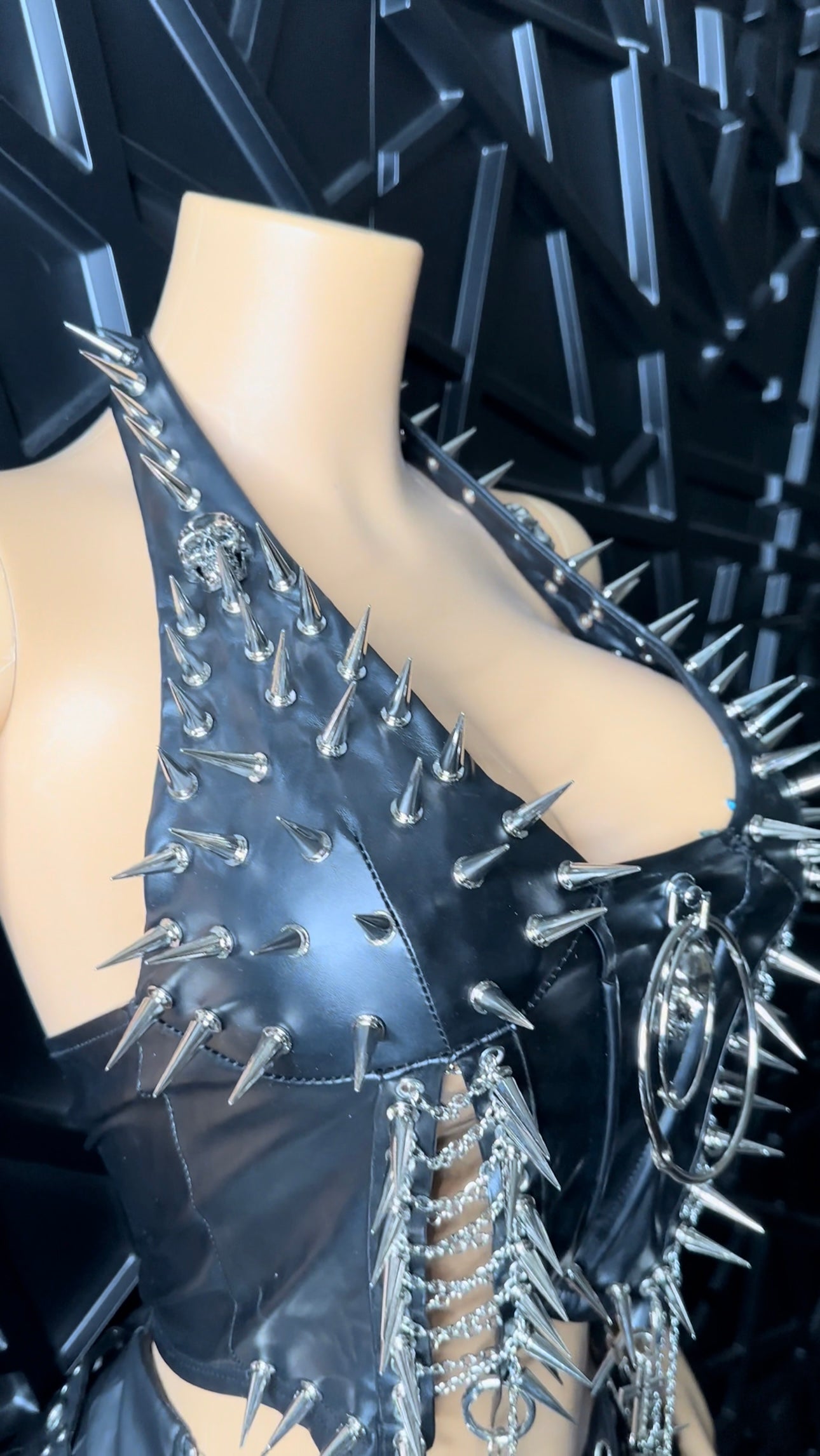 Black Mini Skirt & Top Set