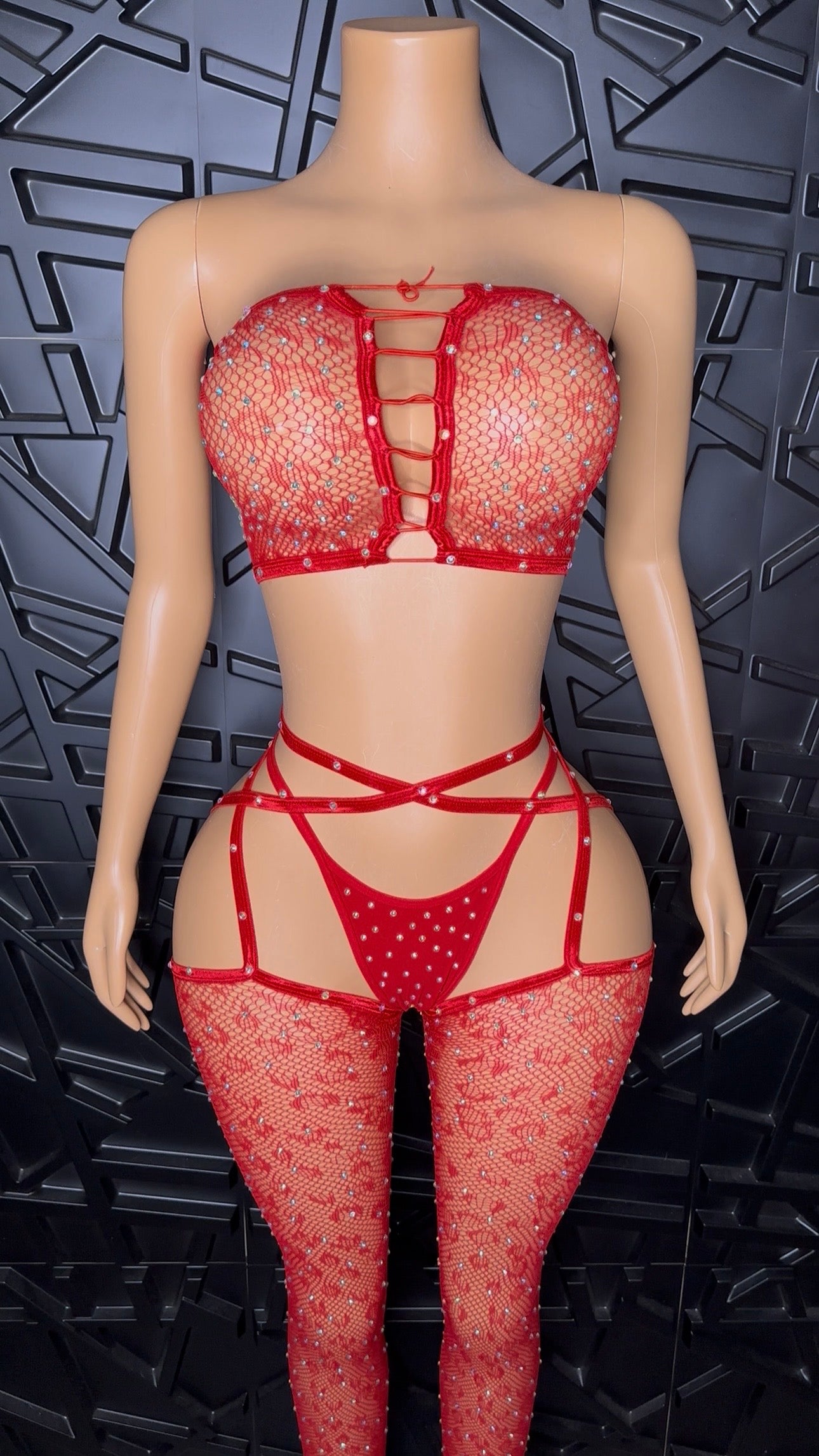Red Xotica Set (Small-XLarge)