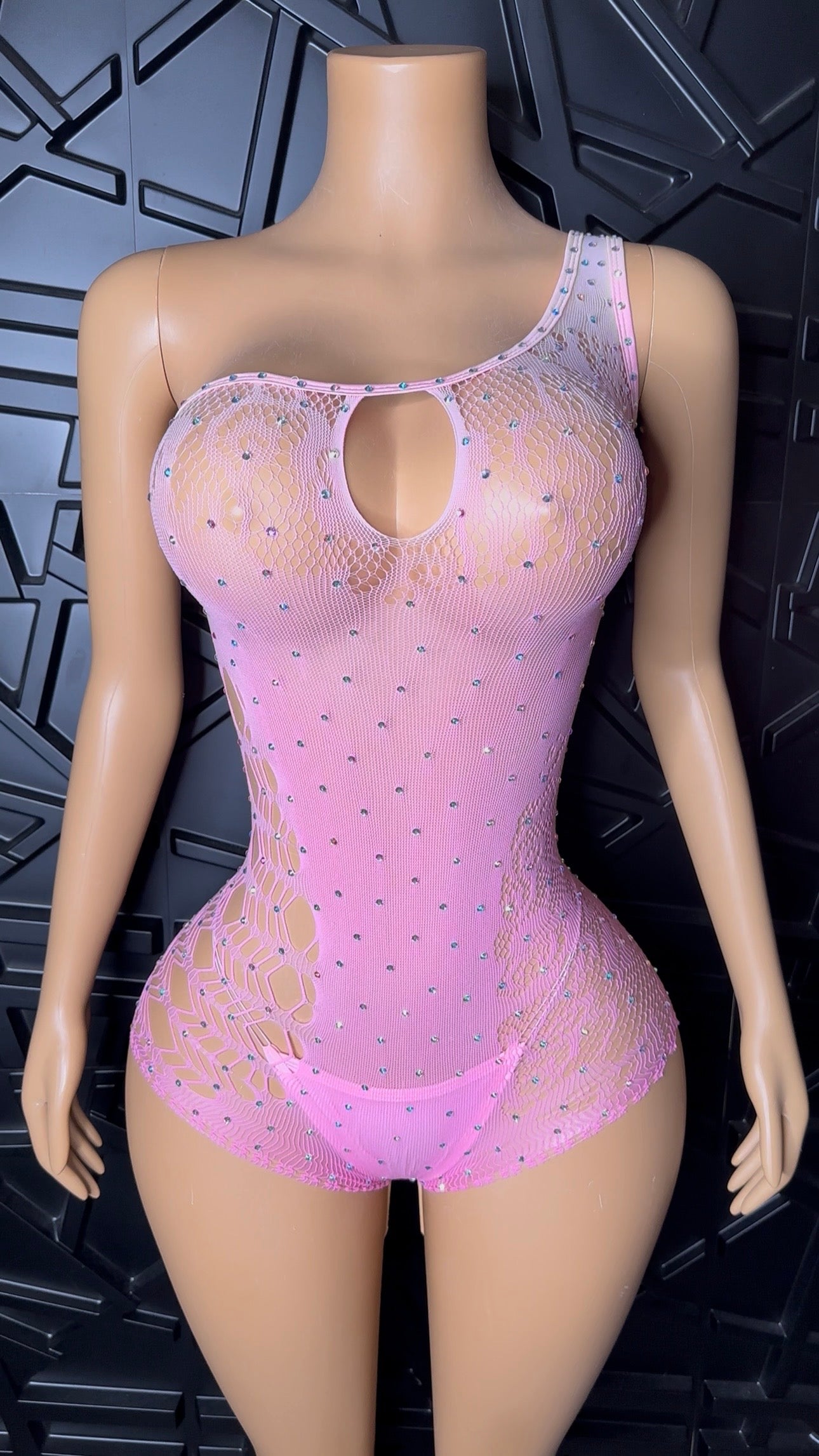 Pink Romper (Small-Medium) STRETCHY