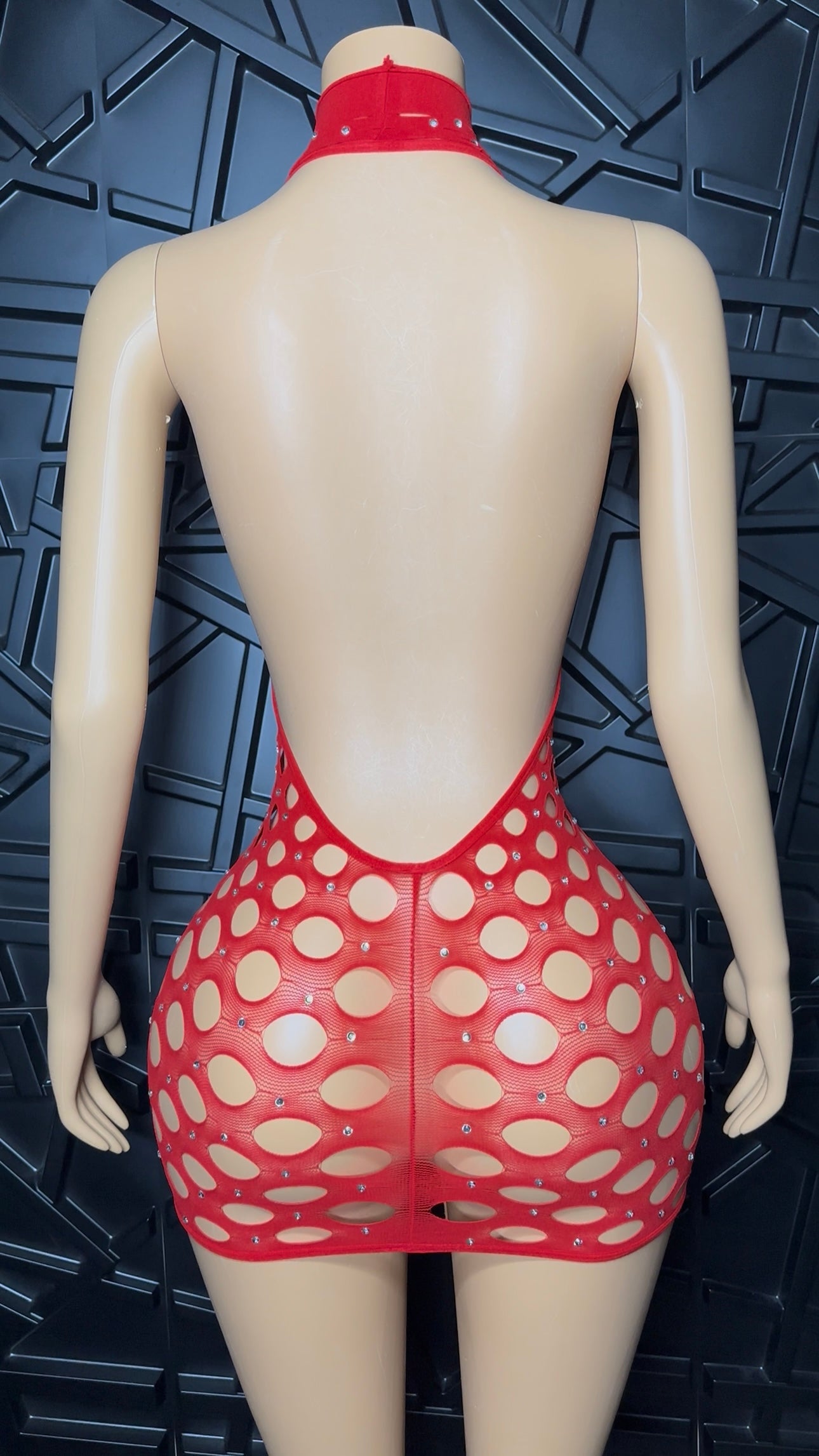 Red Fetish Dress (XSmall-Medium)