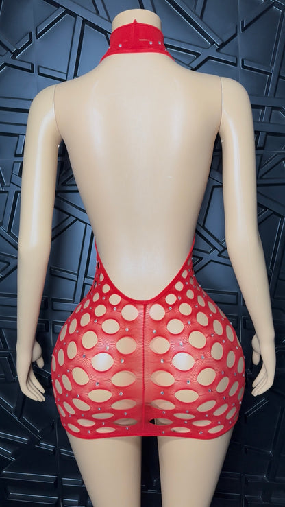 Red Fetish Dress (XSmall-Medium)