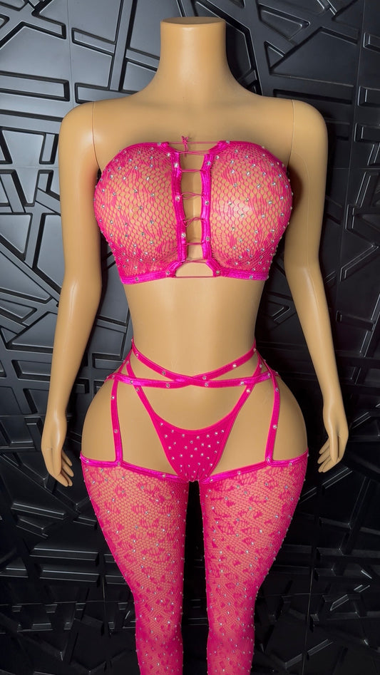 Pink Xotica Set (Small-XLarge)