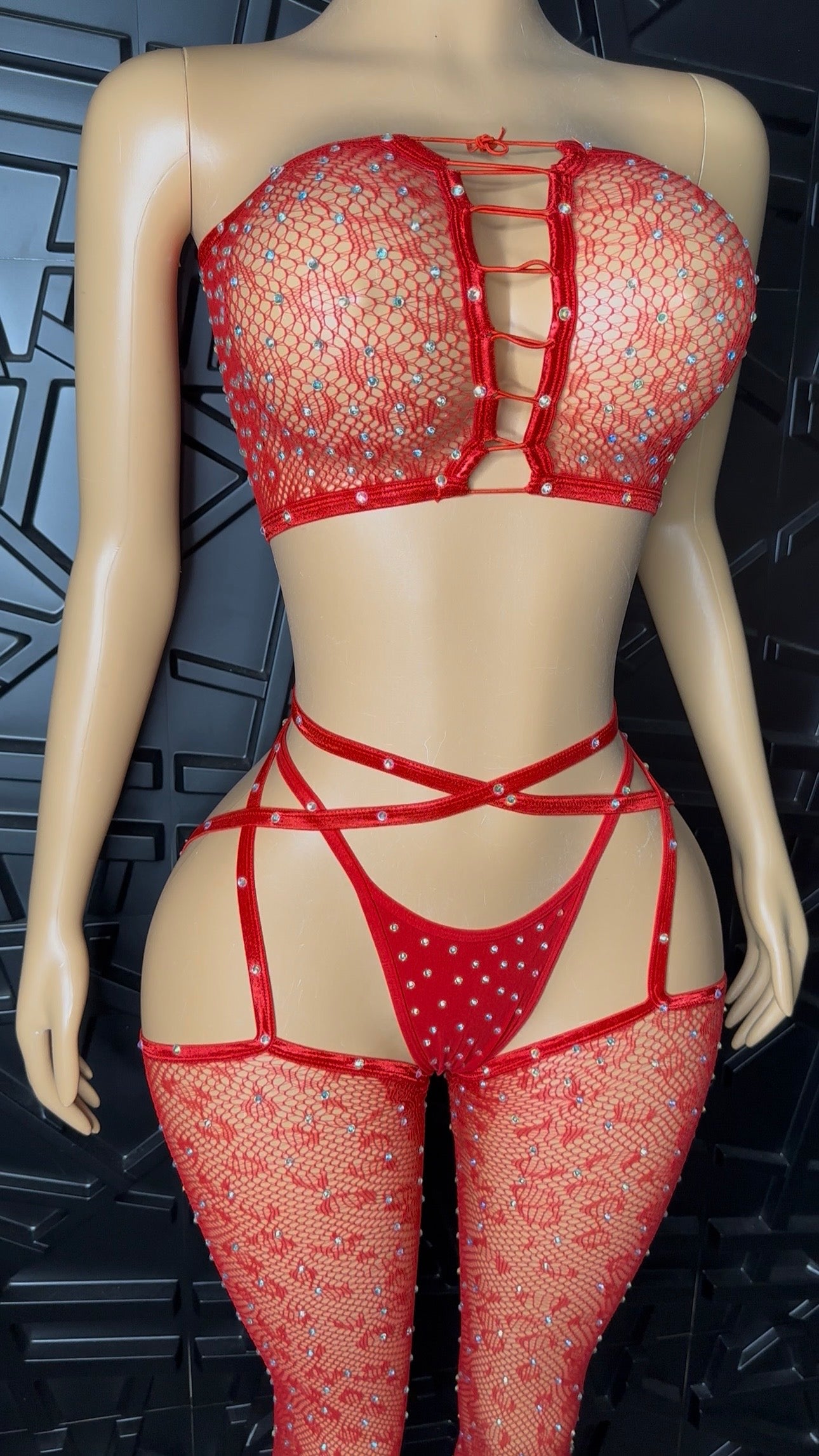 Red Xotica Set (Small-XLarge)