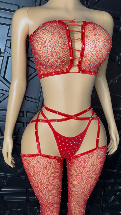 Red Xotica Set (Small-XLarge)