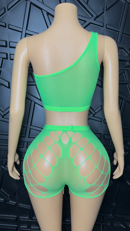 Green Tokyo Short Set (XSmall-Large)