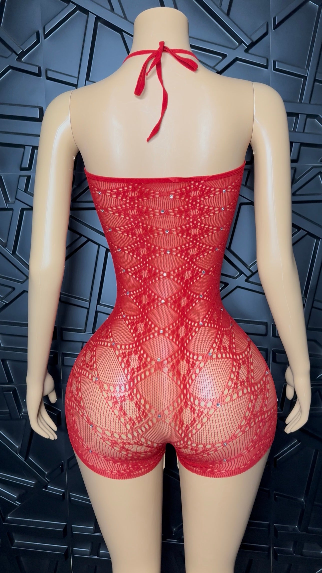 Red CoCo Romper (XSmall-XLarge)