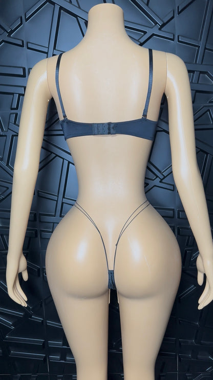 Green Fancy Bra Set (Medium)