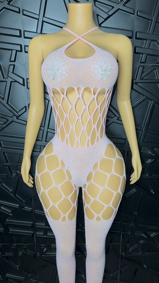 Pink Vanity Jumpsuit (Small-XLarge)