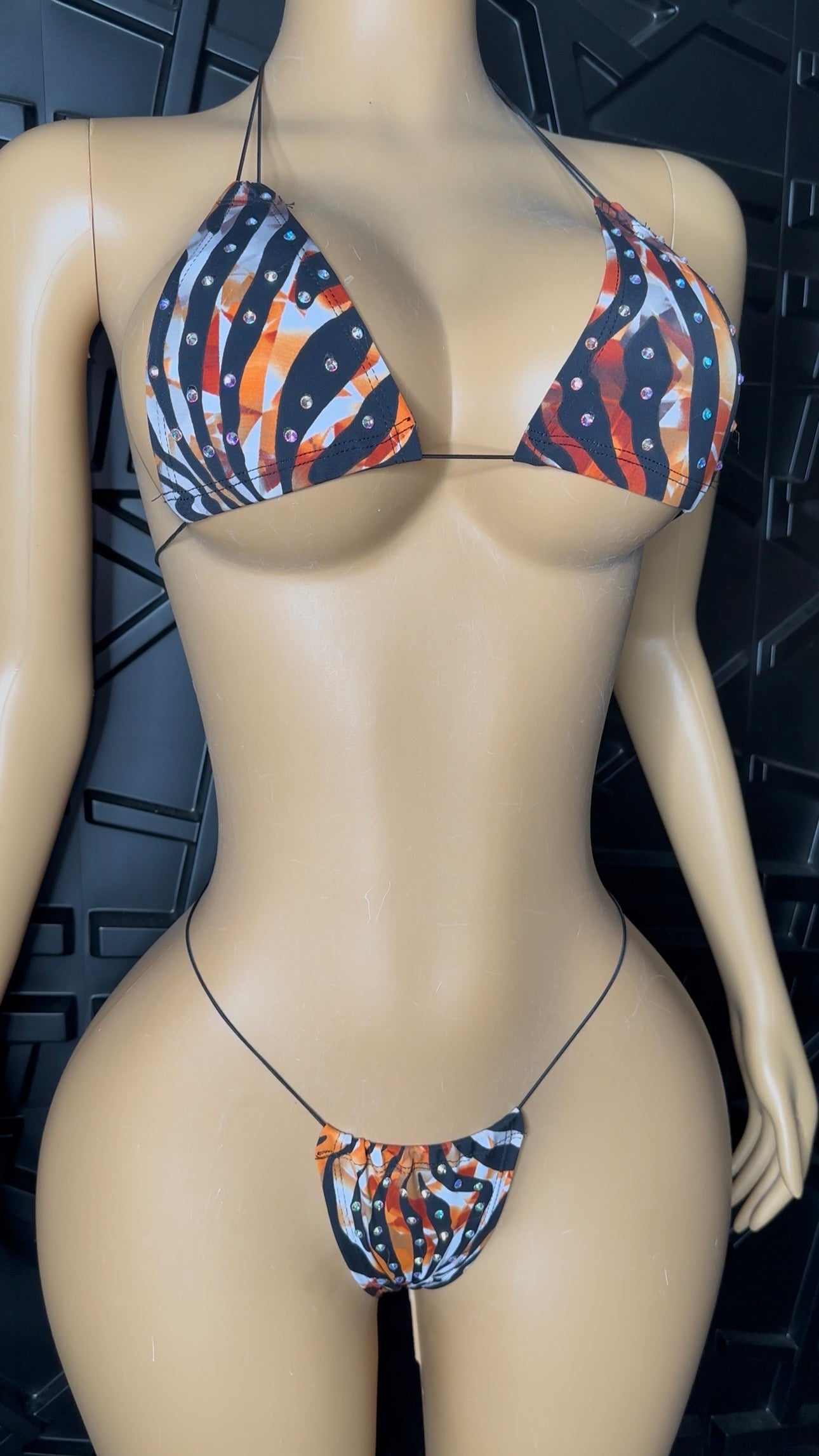 Orange Micro Bikini (XS-Medium)