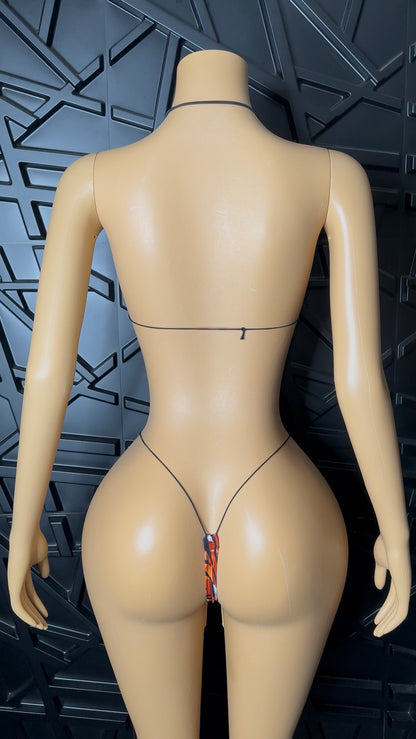 Orange Micro Bikini (XS-Medium)