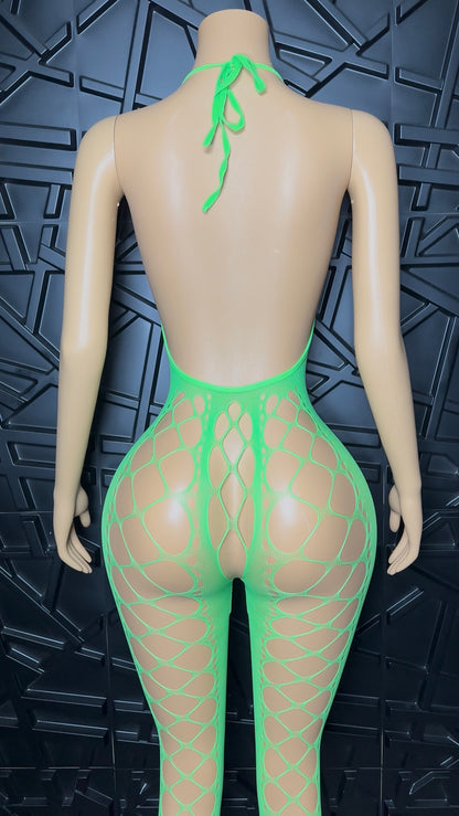 Green Nikki Jumpsuit (XSmall-Large)