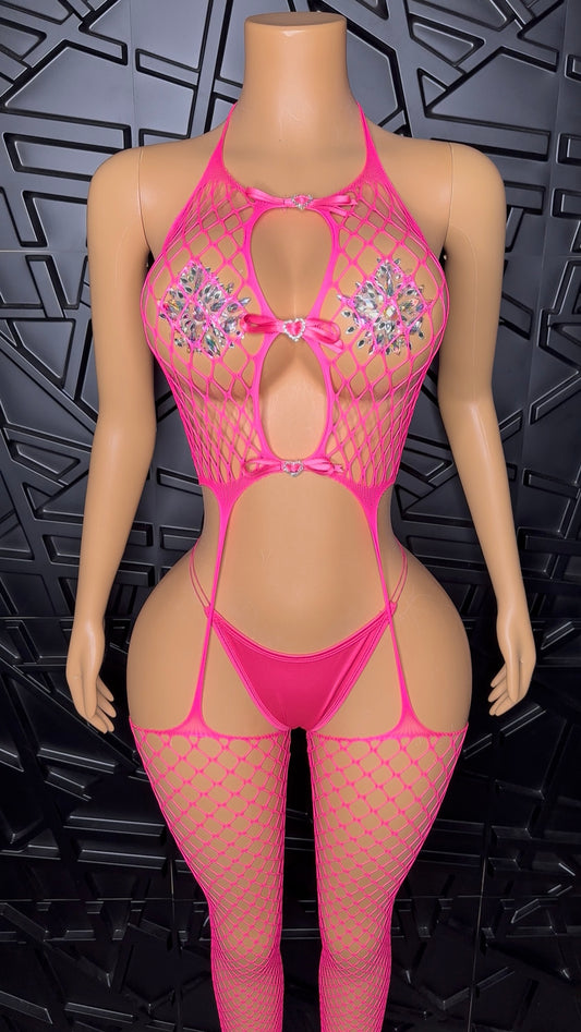 Pink Persia Jumpsuit (XSmall-Large)