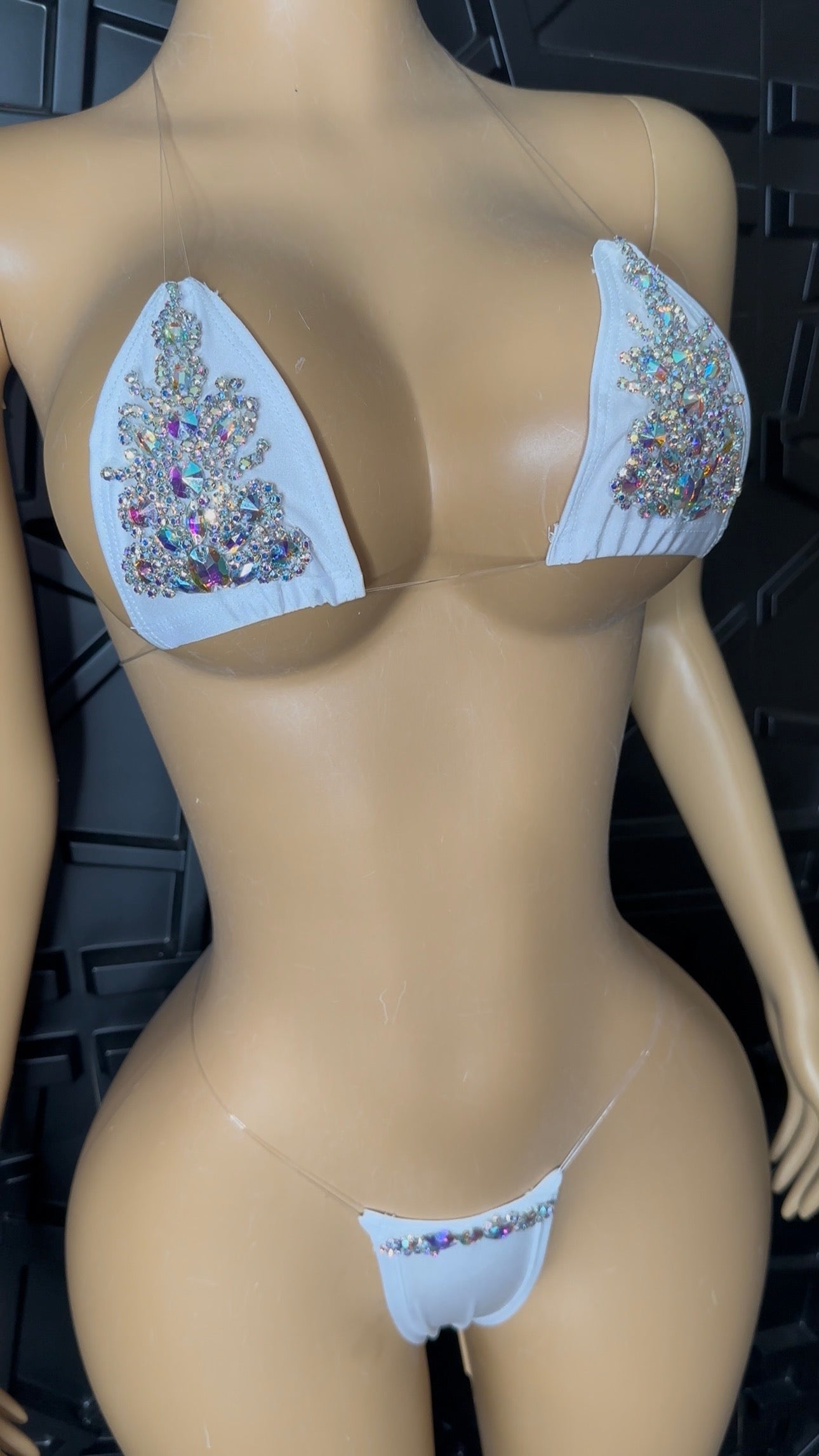 White Micro Bikini (XSmall-Small)