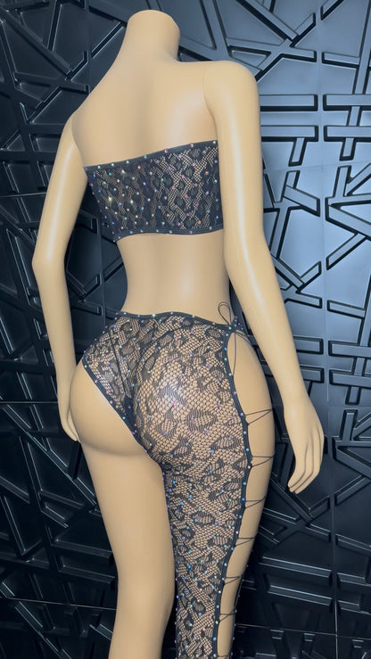 Black Nova Icy Pant Set (S-L)