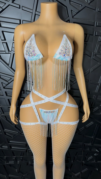 White 4pc Set (Small-Medium)