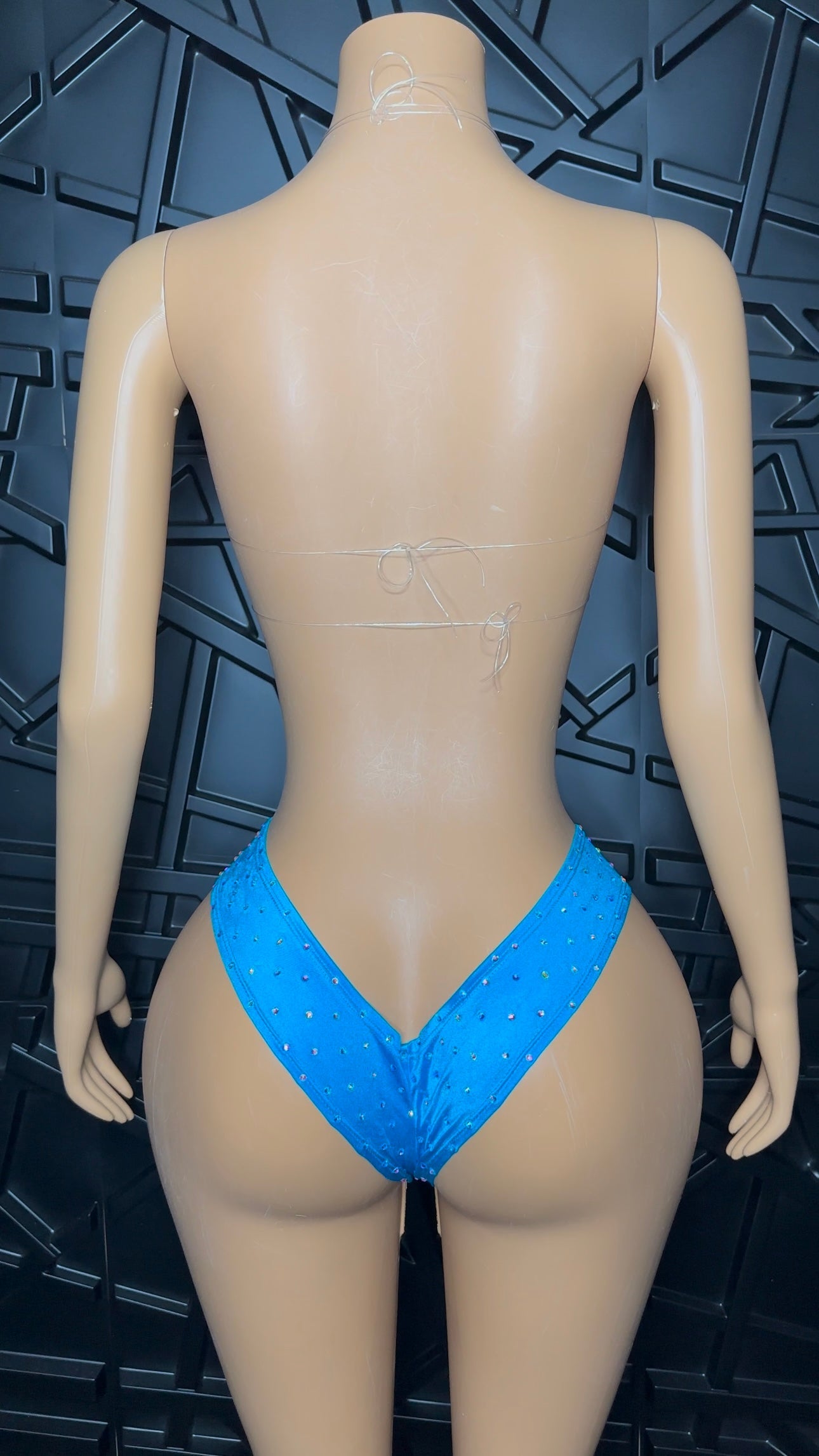 Blue Cheeky Vegas Set