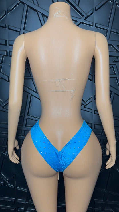 Blue Cheeky Vegas Set