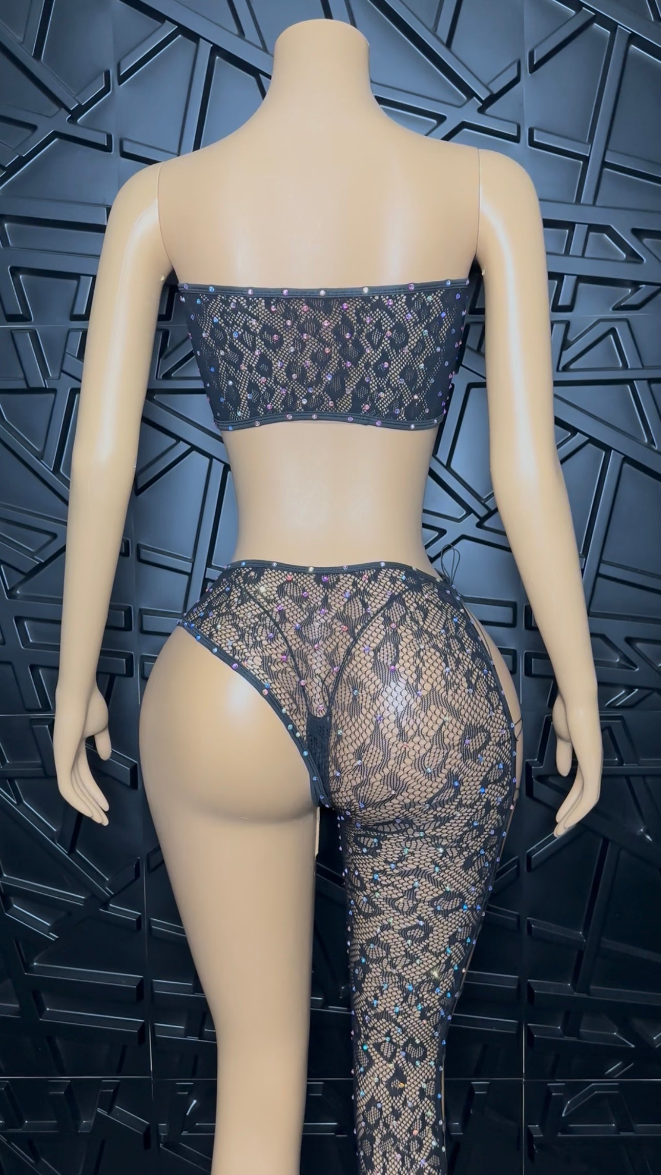 Black Nova Icy Pant Set (S-L)