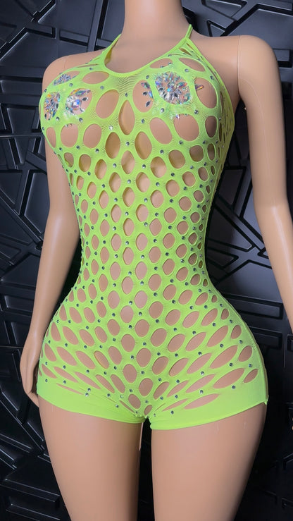 Yellow Emoni Romper (Small-XLarge)
