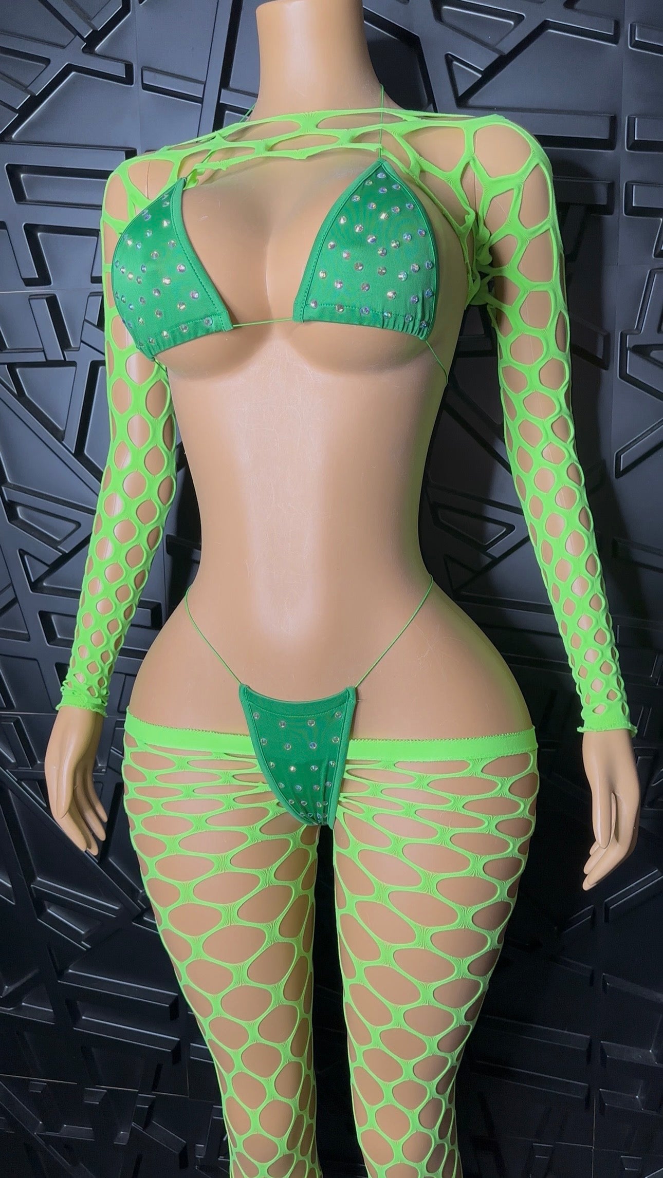Green Seduction Set (XSmall-Large)