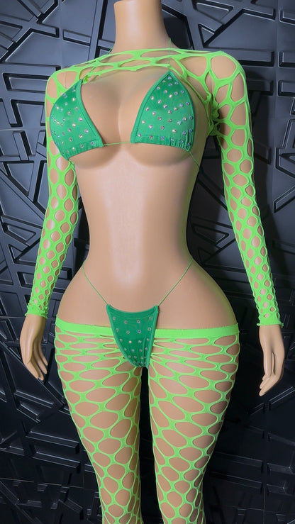 Green Seduction Set (XSmall-Large)