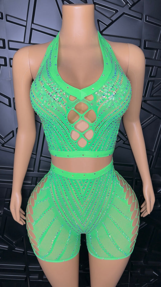 Green Boujie Set (XSmall-Large)