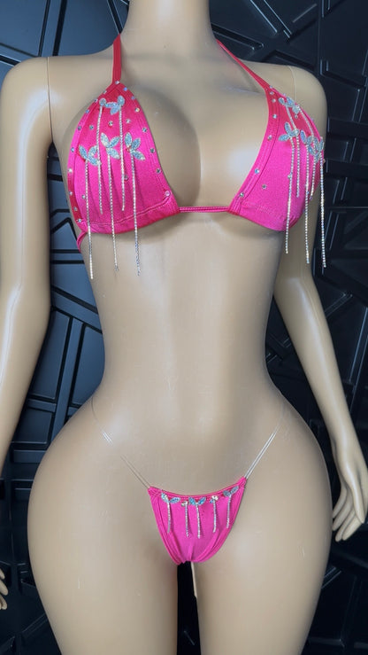 Hot Pink MICRO Set (Xsmall-Med)