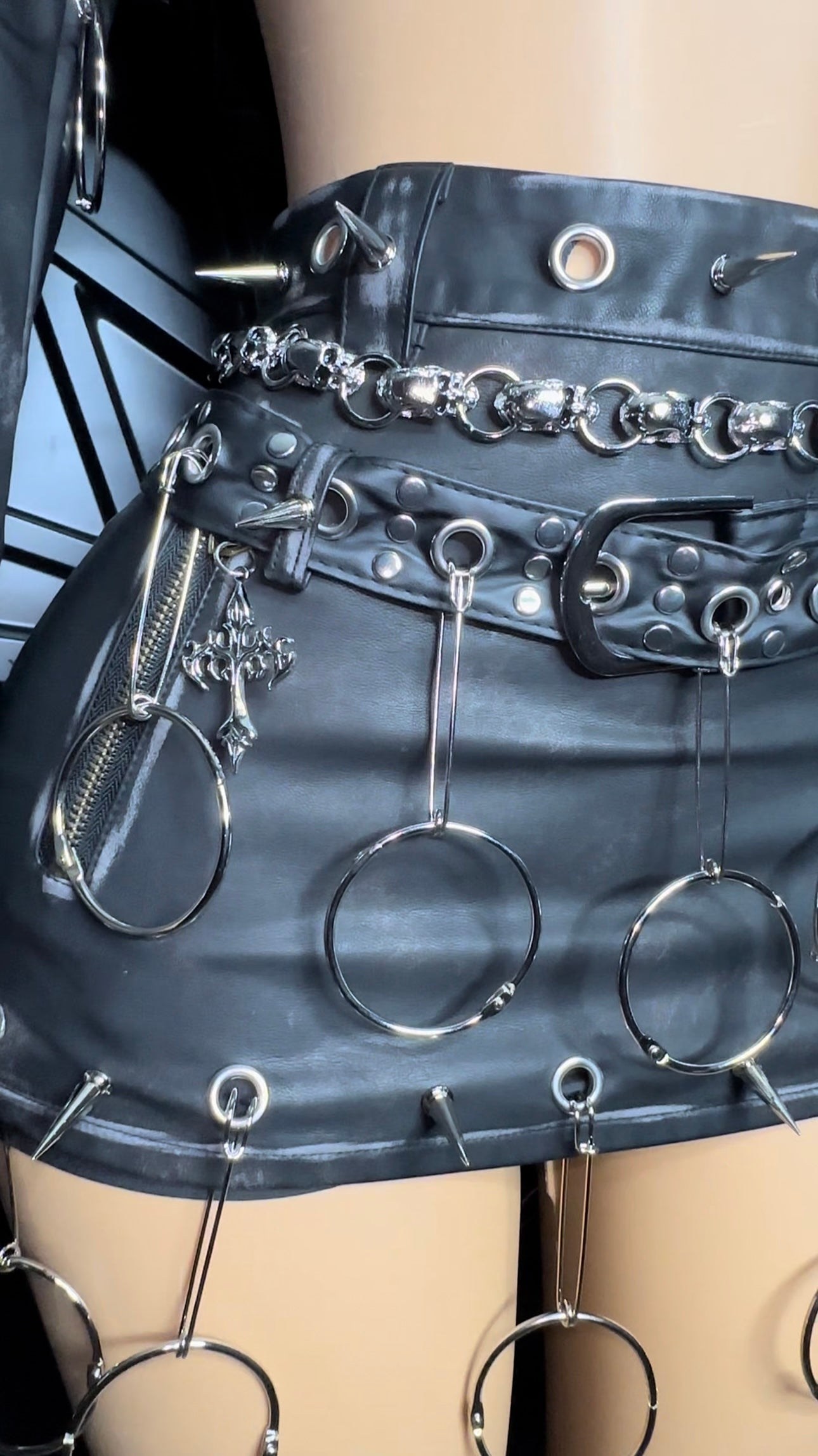 Black Skirt & Jacket Set