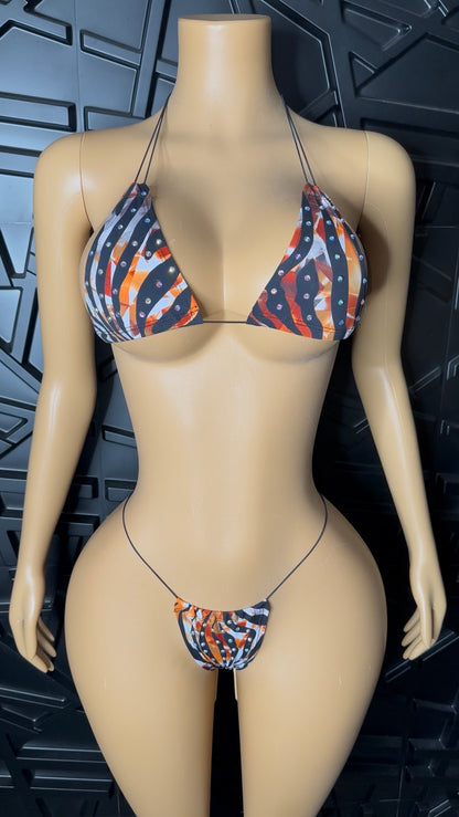 Orange Micro Bikini (XS-Medium)