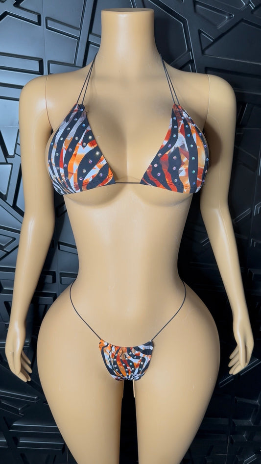 Orange Micro Bikini (XS-Medium)