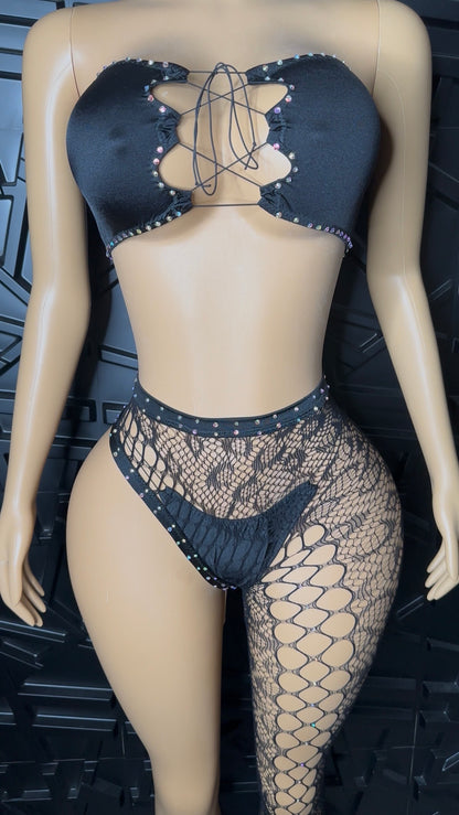 Black 3pc Set (Medium)