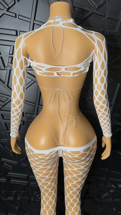 White Seduction Set (XSmall-Large)