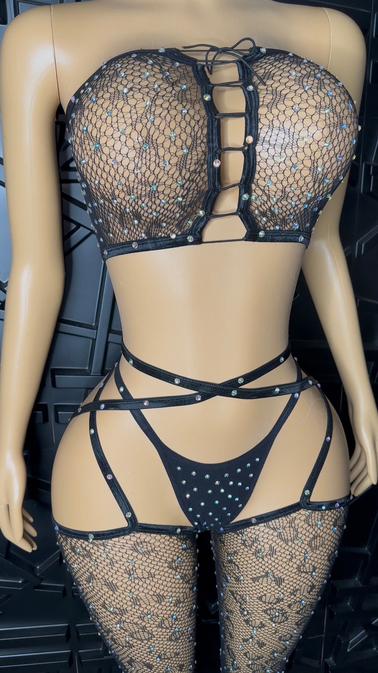 Black Xotica Set (Small-XLarge)