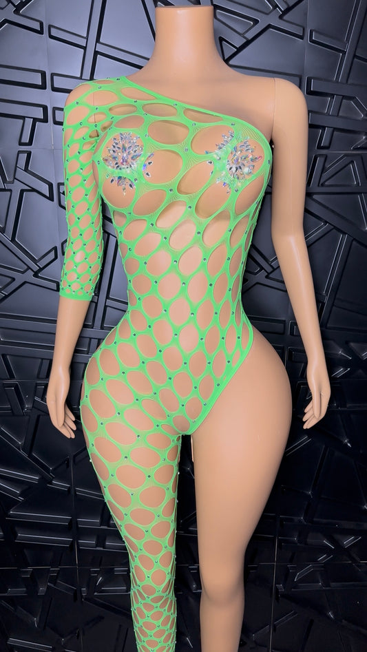 Green Brat Jumpsuit (XSmall-Large)
