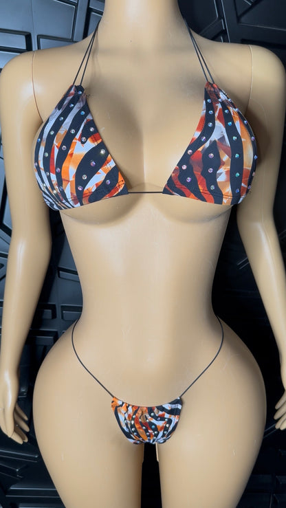 Orange Micro Bikini (XS-Medium)