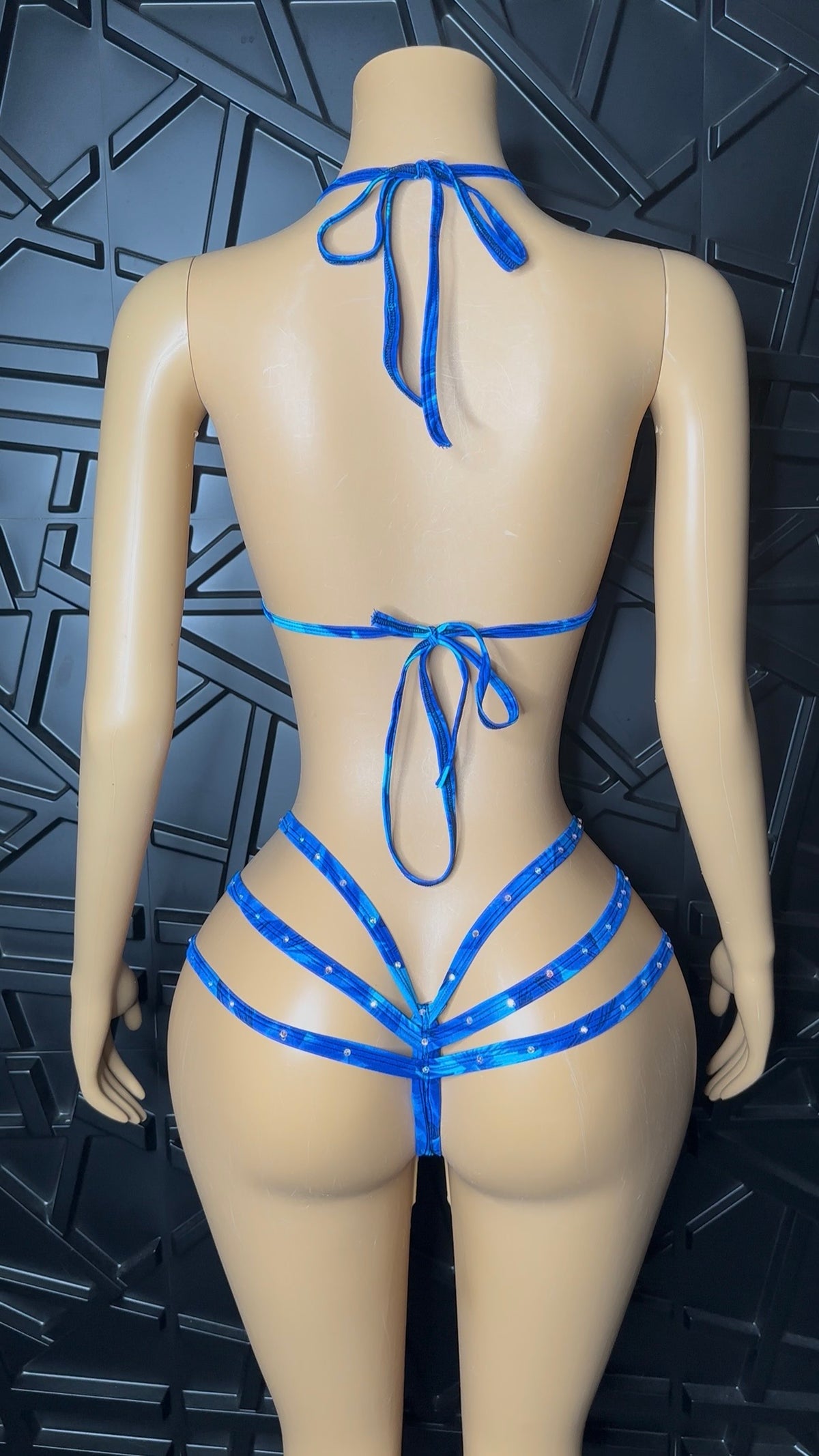 Blue Spider Set (Medium) STRETCHY