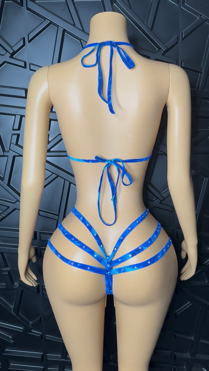 Blue Spider Set (Medium) STRETCHY