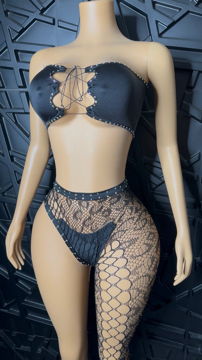 Black 3pc Set (Medium)
