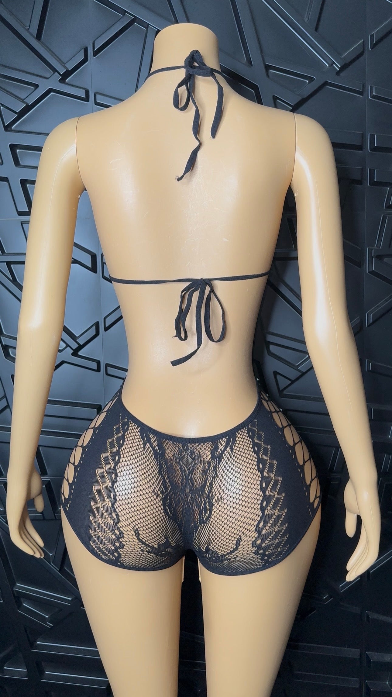 Black Vixen Romper (Small-XLarge)