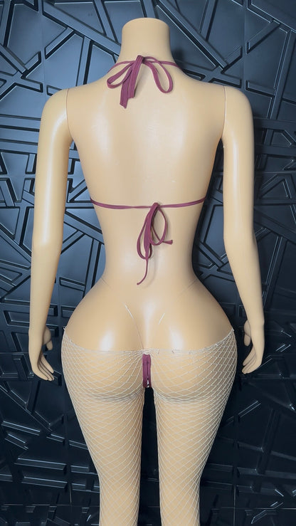 Micro Leopard Set (Small-Med) STRETCHY