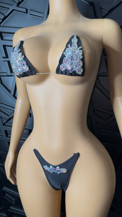 Black Micro Bikini (XSmall-Medium)