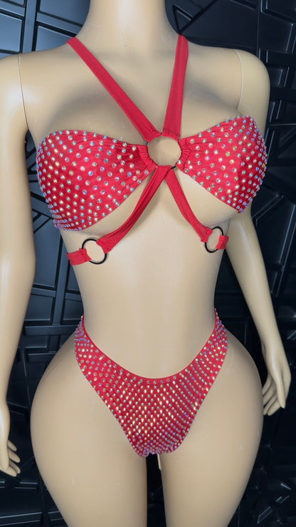Red Allure 2pc Set
