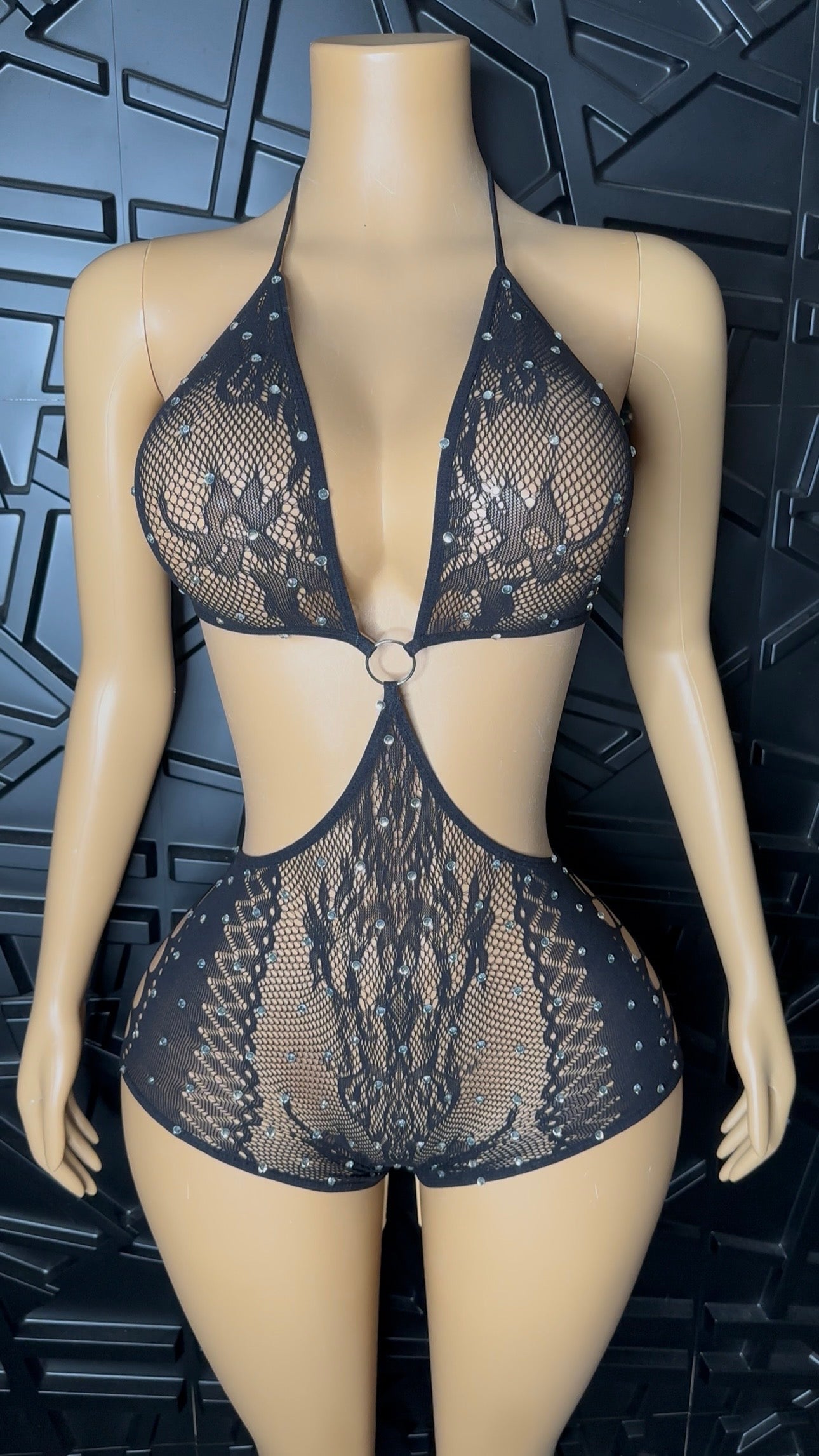 Black Vixen Romper (Small-XLarge)
