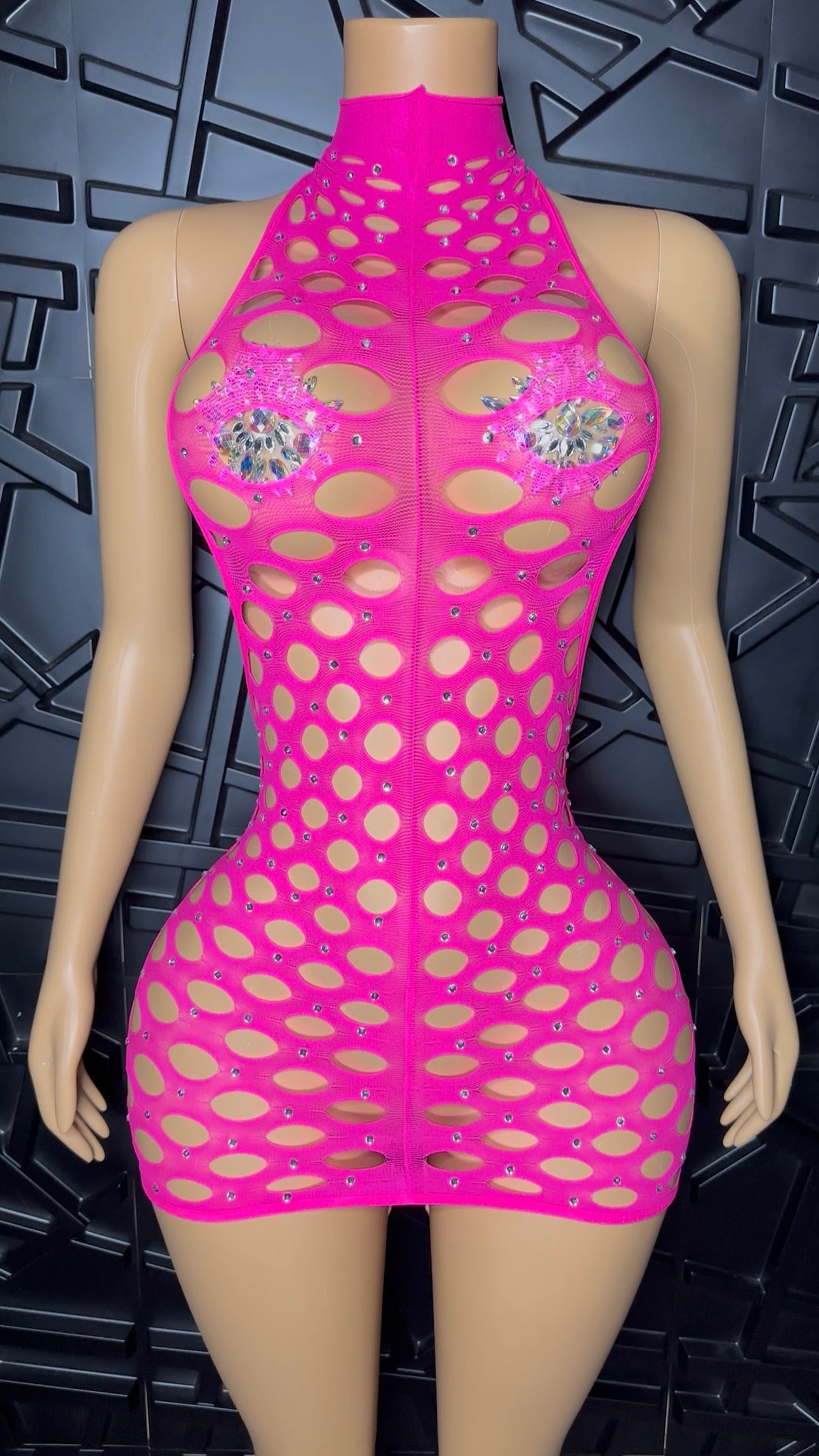 Pink Fetish Dress (XSmall-Medium)