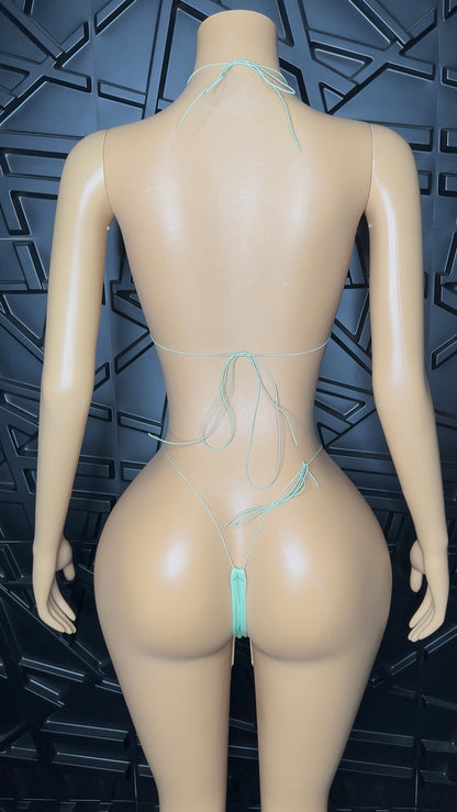 Sea Green Micro-Bikini (XSmall-Large)