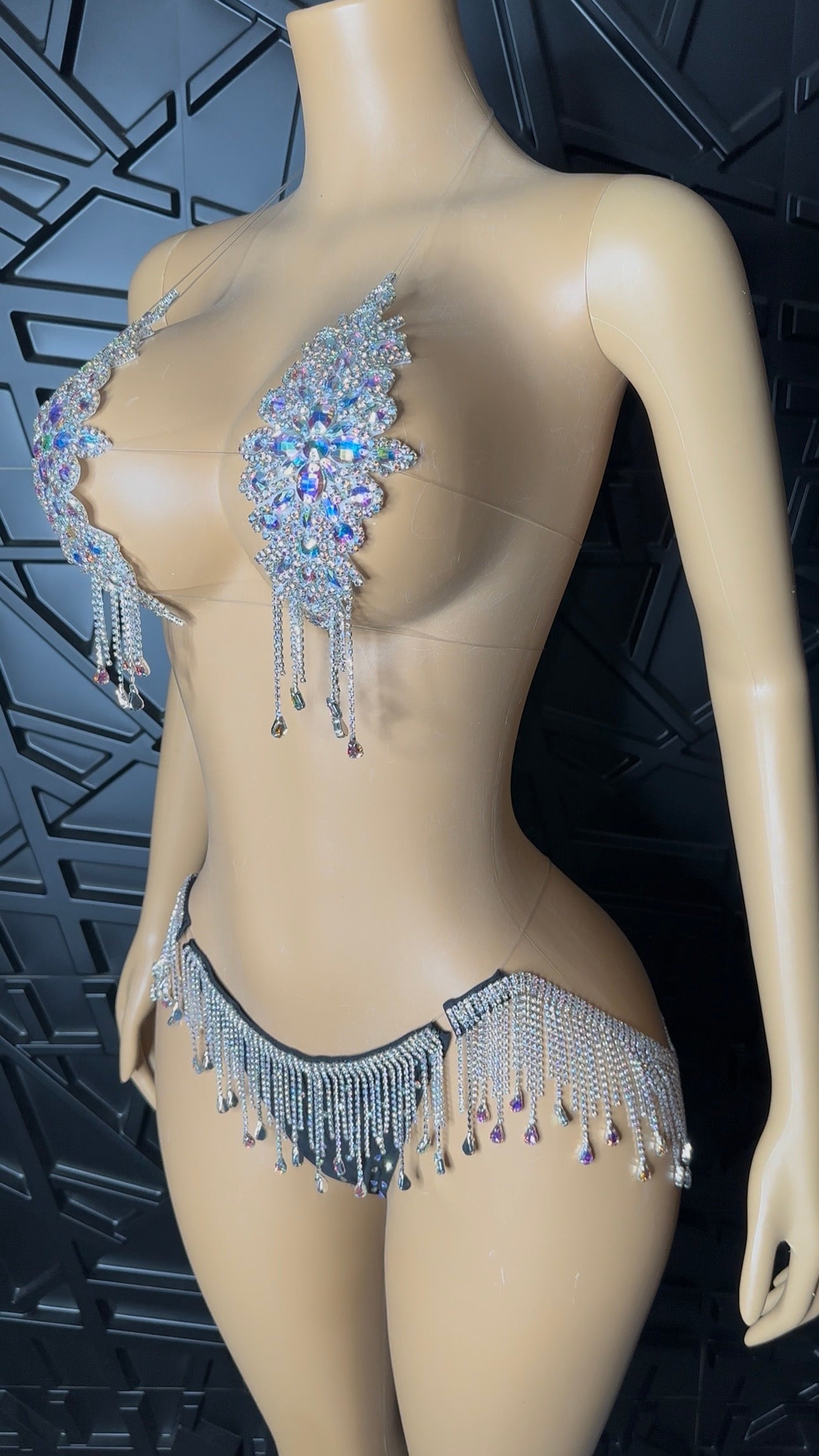 Silver/Black Vegas Set (Med-Large)