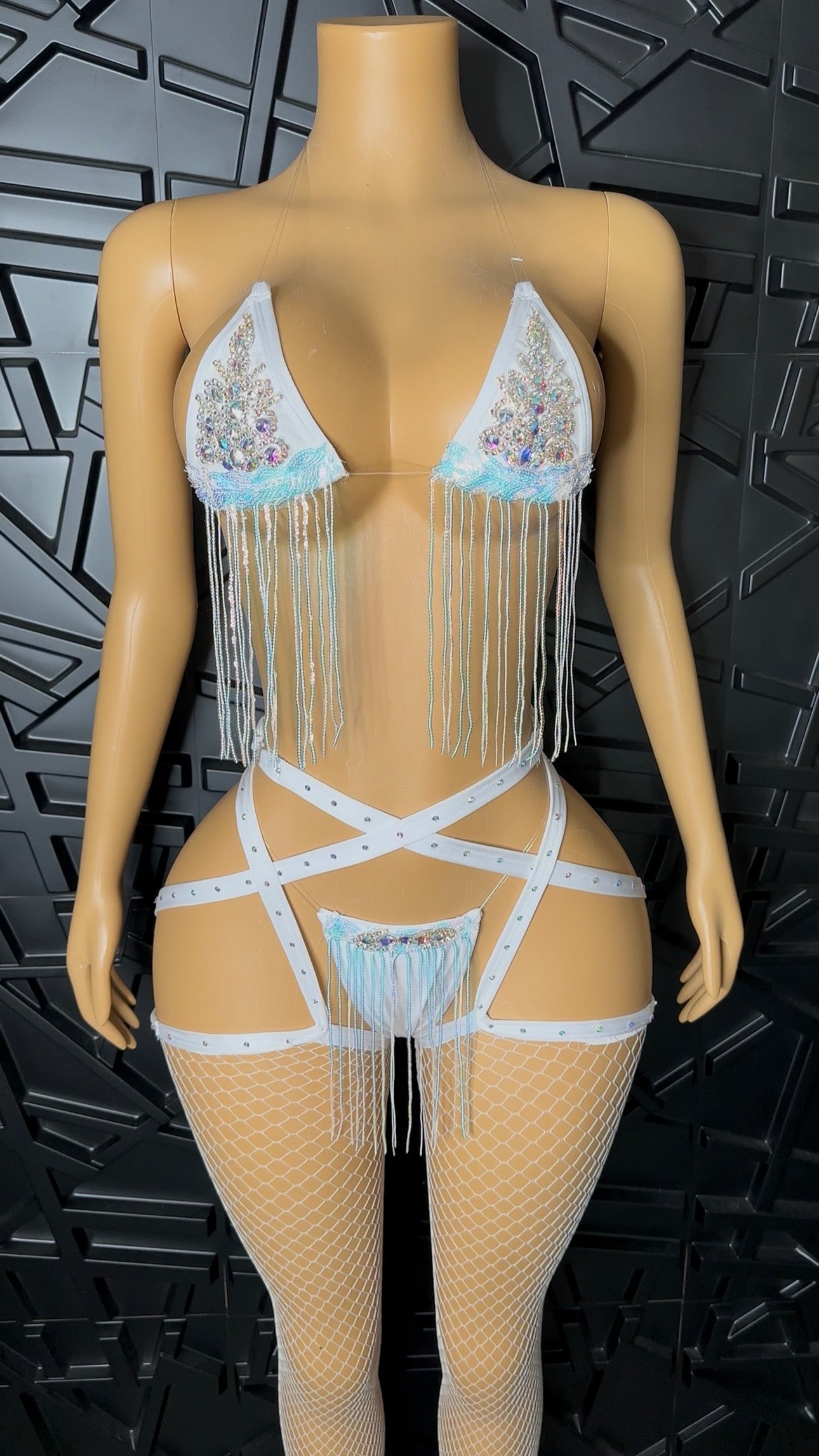 White 4pc Set (Small-Medium)