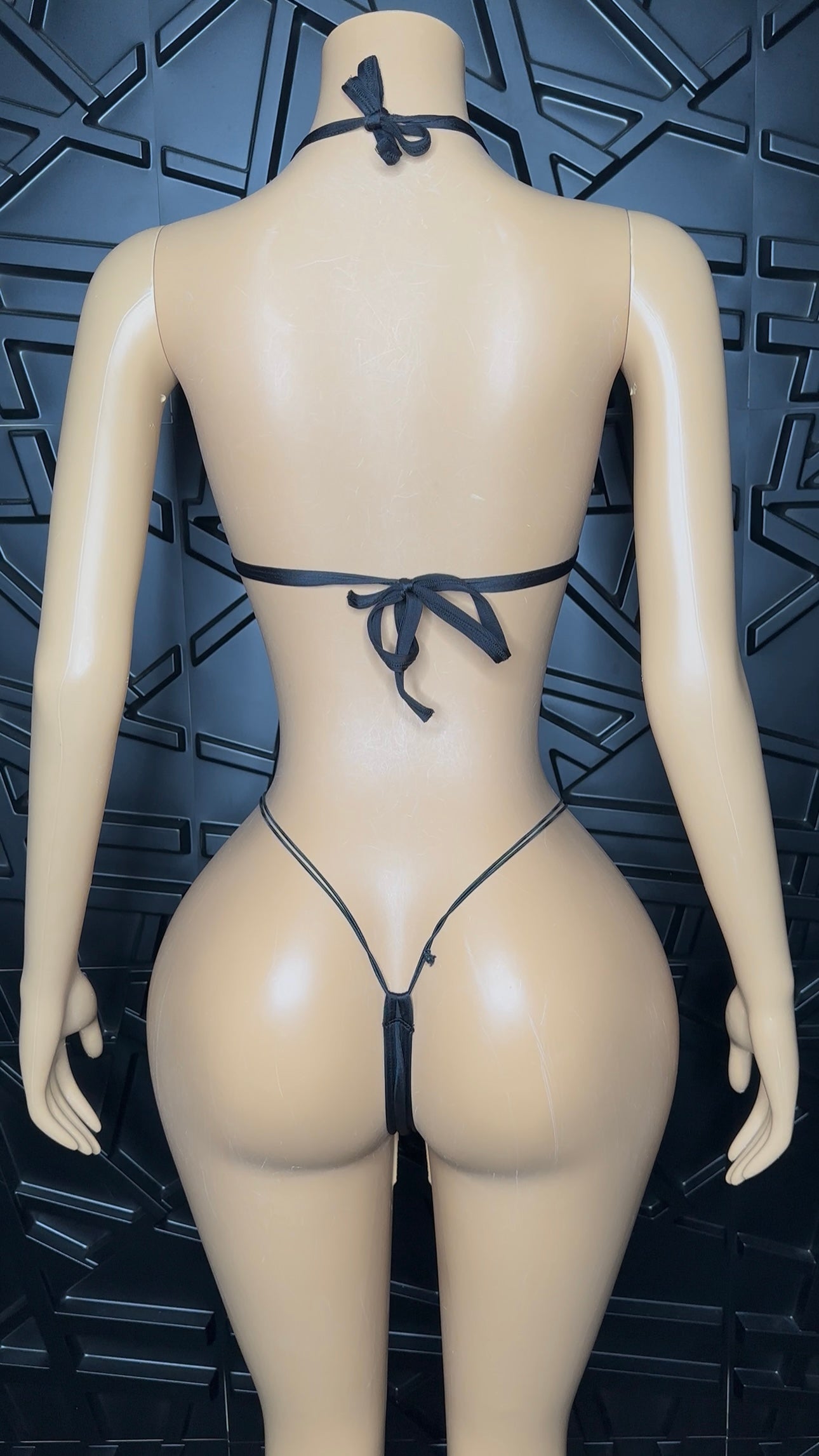 Black 2pc Set (Small-Medium) Stretchy